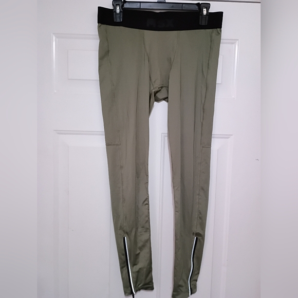 Green Joggers with Comfort Fit - Picture 1 of 5